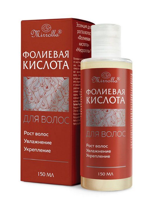 Эссенция для роста волос Фолиевая кислота Мирролла 150мл в Барнауле — купить  недорого по низкой цене в интернет аптеке AltaiMag