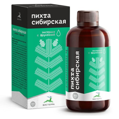 Пихта Сибирская экстракт концентрированный Вистерра 300мл