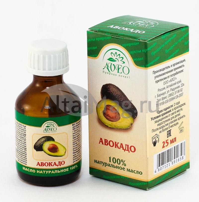 Масло авокадо для волос медикомед