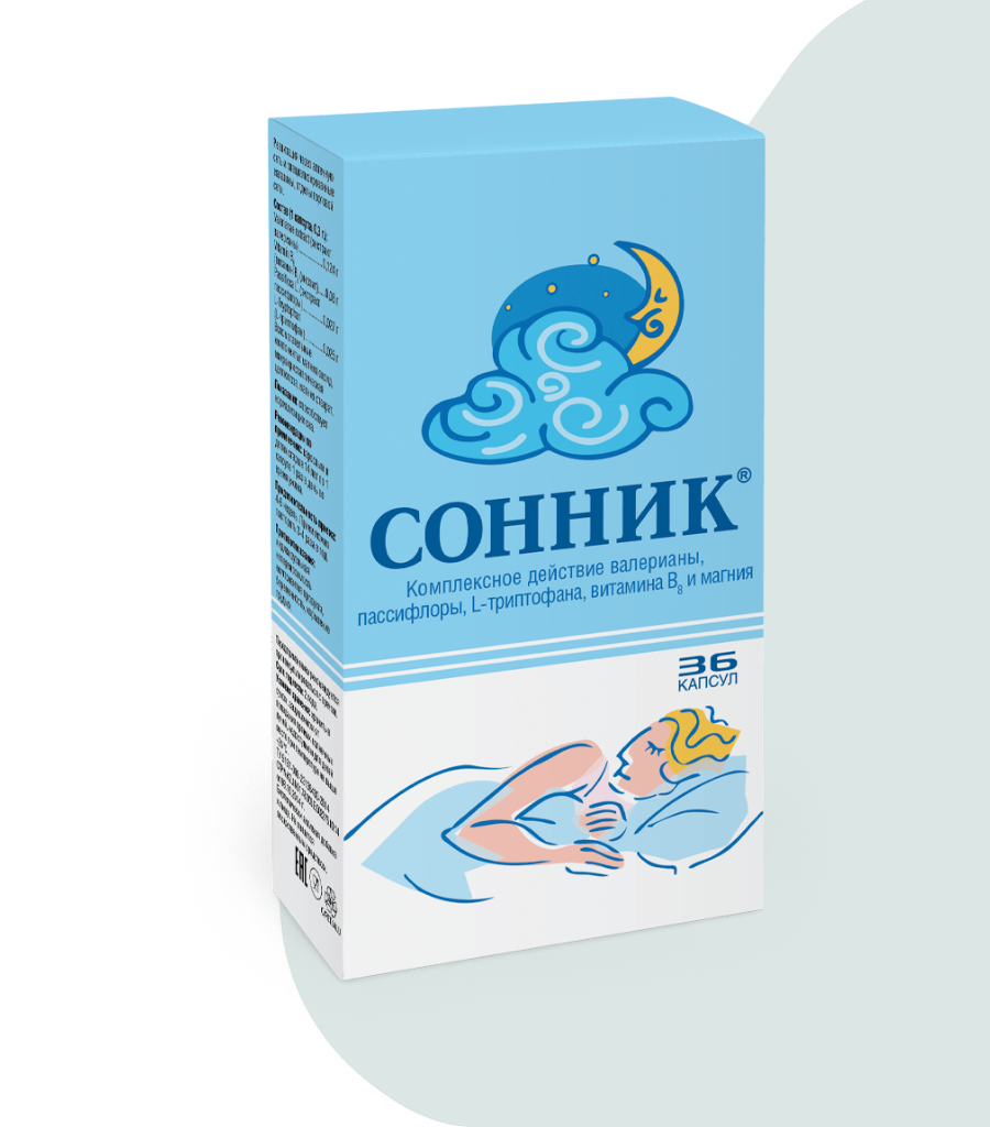 Сонник успокаивающее средство, 36 капс. в Барнауле — купить недорого по  низкой цене в интернет аптеке AltaiMag