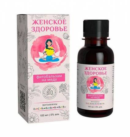 Изображение товара Фитобальзам на меду Женское здоровье (для женщин) Алтайский нектар 100мл Фитобальзам на меду Женское здоровье (для женщин) Алтайский нектар 100мл фотография