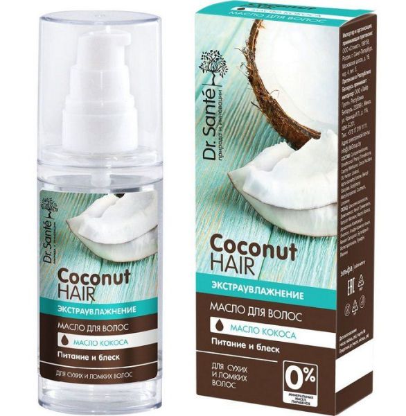 Доктор Санте кокос масло для волос 50мл фотография