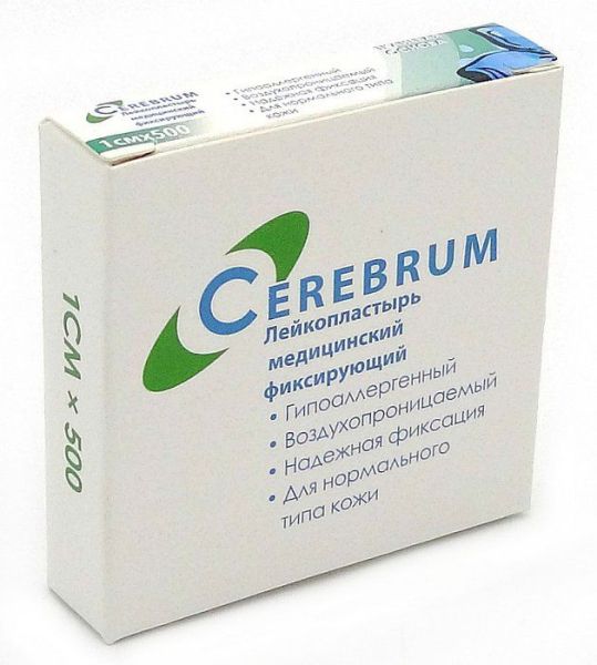 Лейкопластырь Cerebrum на тканевой основе 1*500см фотография