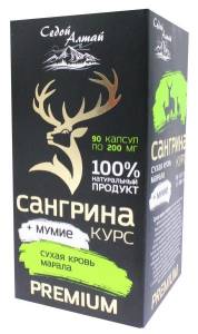 Сангрина курс + Мумие Фарм-Продукт 90 капсул