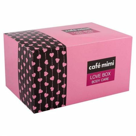 Изображение товара Набор подарочный Кафе мими love box body care (мочалка, крем для тела, мыло, соль для ванн) Набор подарочный Кафе мими love box body care (мочалка, крем для тела, мыло, соль для ванн) фотография