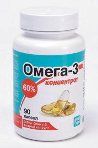 Омега-3 концентрат Реалкапс 90 капсул по 500 мг