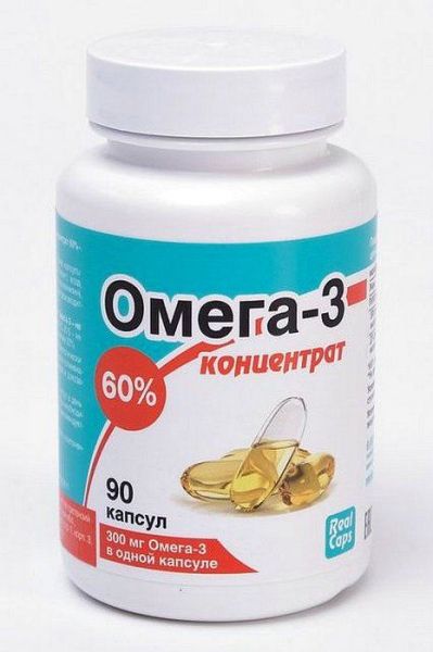 Омега-3 концентрат Реалкапс 90 капсул по 500 мг фотография