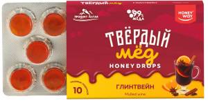 Твердый мед Глинтвейн HoneyWay 30г