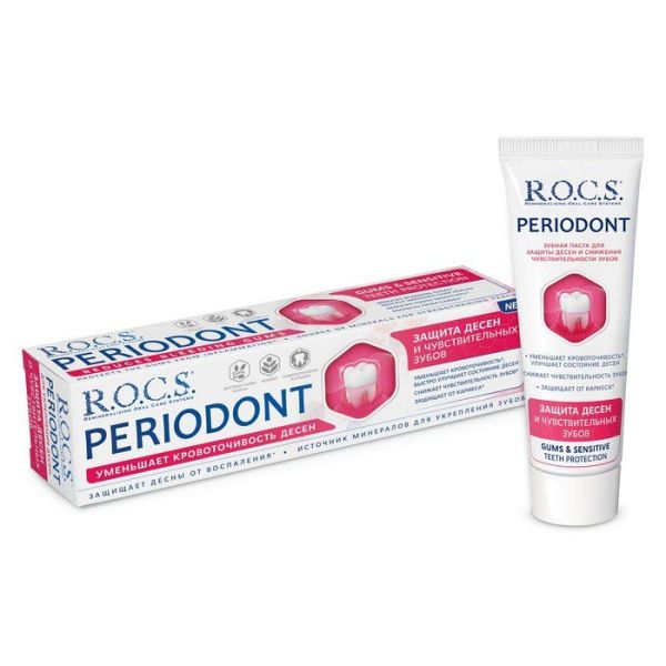 Рокс зубная паста Periodont 94г фотография